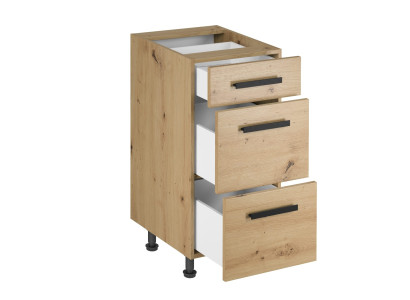 Mobile sottolavello con cassetti, armadietto con cassetti, credenza da cucina