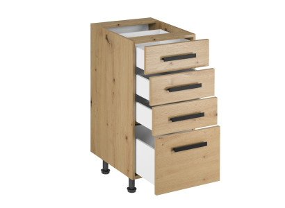 Comò con cassetti Armadio estraibile Cucina