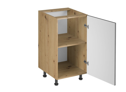 Mobile da cucina con ripiano centrale