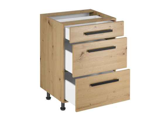 Mobiletto con cassetti armadietto in legno