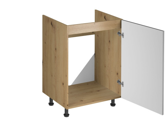 Mobile sottolavabo armadietto lavello armadietto cucina grigio