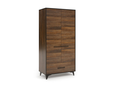 Armadio guardaroba armadio appendiabiti cassetto legno