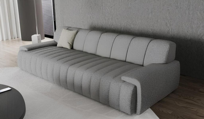 Divano dal design moderno e stiloso, comfort fino ai dettagli