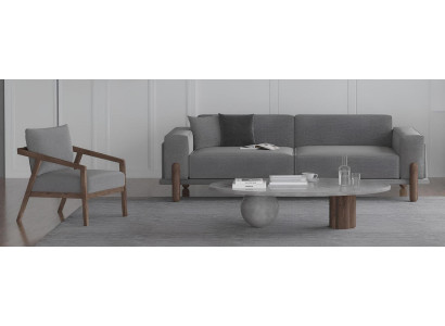 Divano con poltrona Comfort, sempre a portata di mano