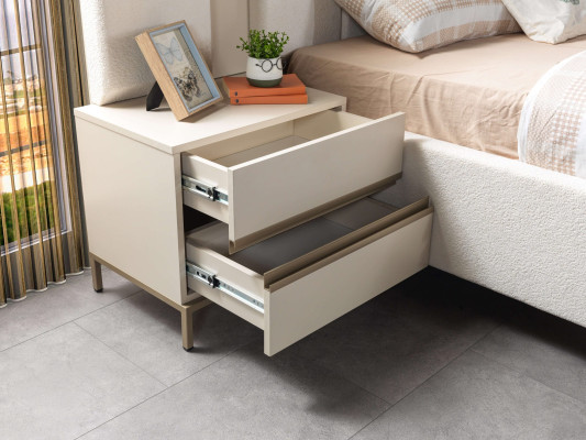 Elegante comodino - pratico e stiloso per la tua camera da letto