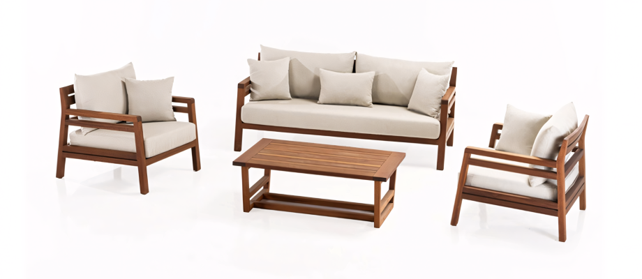 Set di mobili da giardino bellezza e comfort in ogni angolo del giardino