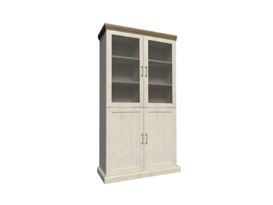 Mobile buffet da cucina armadio vetrina credenza scaffale legno