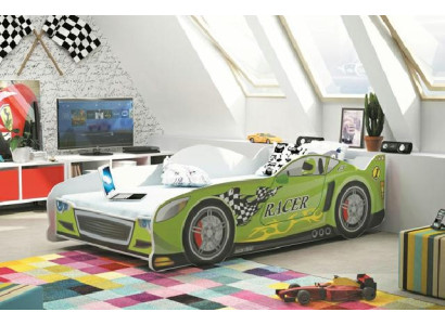 Letto per bambini letto letti carro sportivo veicolo polizia letto per bambini letto per giovani sonno