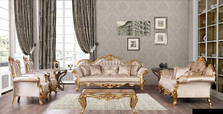 Set di abbinamenti 5 pezzi Divano 3 + 3 + 1 + 1 Tavolino Divano Poltrona Divani Nuovi  Set di corrispondenze 5 pezzi Divano 3 + 3 + 1 + 1 Tavolino Divano Poltrona Divani Nuovi