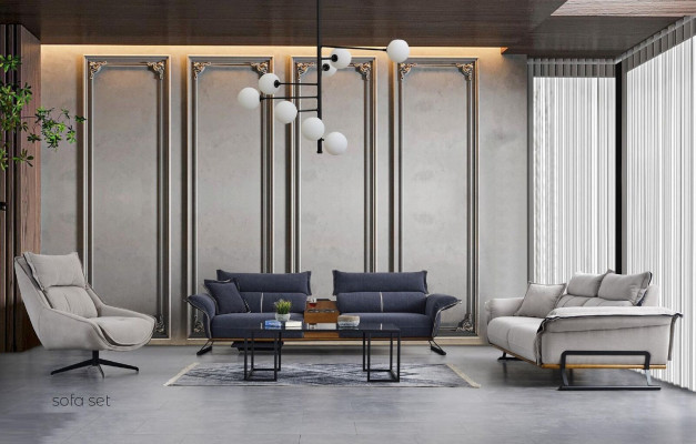 Sedia girevole di lusso Poltrona Loft Mobili Design Sedia Divano Monoposto Divano