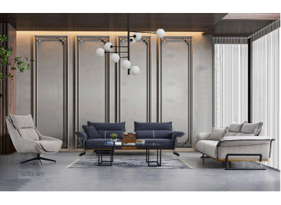 Sedia girevole di lusso Poltrona Loft Mobili Design Sedia Divano Monoposto Divano