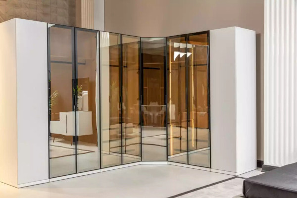 Armadio Armadio di lusso in legno Armadio Mobili Design Camera da letto