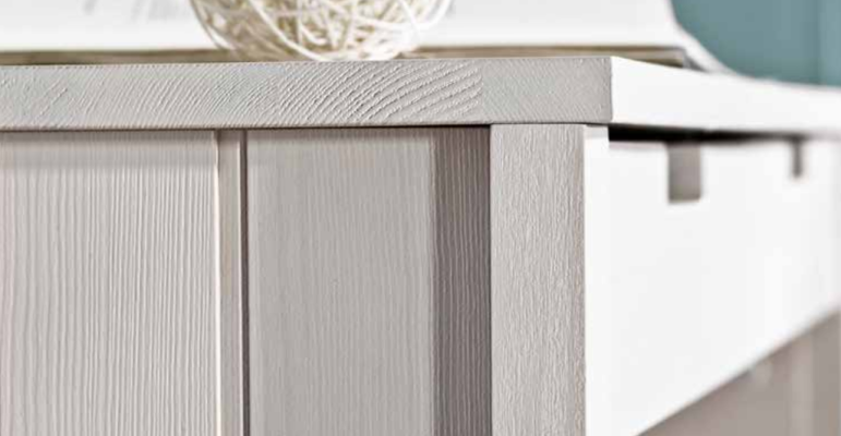 Armadio in legno di pino bianco guardaroba scaffale multipurpose