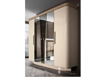 Armadio Armadio Specchio Legno Mobili Armadi Appendiabiti Legno Italia Nuovo