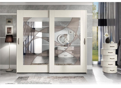 Armadio guardaroba di lusso con ante scorrevoli Armadio camera da letto  Armadi in legno Moderno