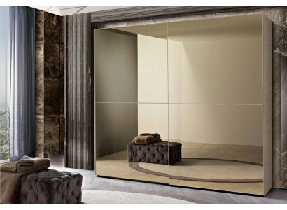 Armadi Armadio Guardaroba design con ante scorrevoli in legno Mobili italiani Nuovi