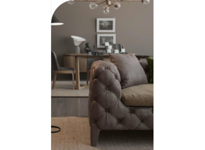 Chesterfield Set di divani a 4 posti Divani di lusso Poltrone Mobili Divano