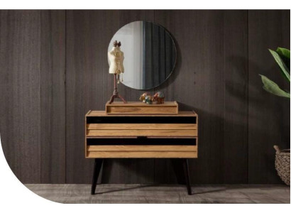 Designer Comò di lusso in vero legno marrone, moderno e nuovo