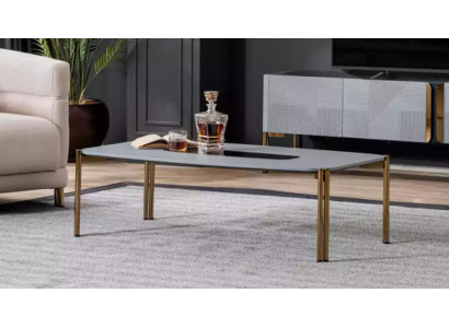 Tavolino da salotto Tavolino da caffè Salotto Bianco Lusso Tavolini da salotto Design Legno