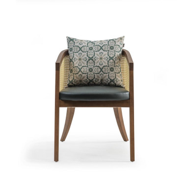 Sedie Soggiorno Sala da Pranzo Sedia in Legno con Braccioli Mobili da Sala da Pranzo