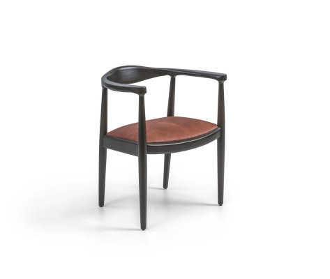 Design mobili sedia con braccioli sedia in legno arredamento nuovo imbottito sedile