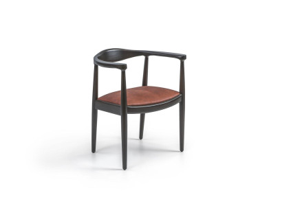 Design mobili sedia con braccioli sedia in legno arredamento nuovo imbottito sedile