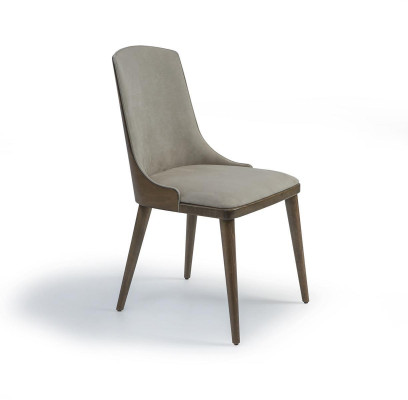 Design di lusso Sedia Imbottita per Sala da Pranzo Seduta Mobile Sala da Pranzo Legno Nuovo