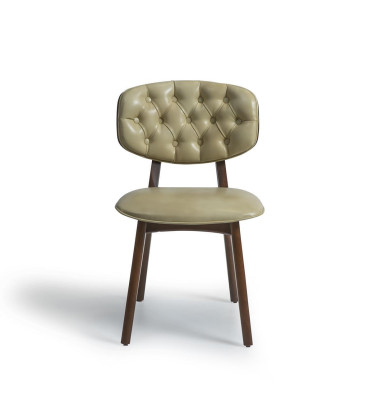 Design della moderna sedia Chestorfield per sala da pranzo arredamento di lusso nuovo