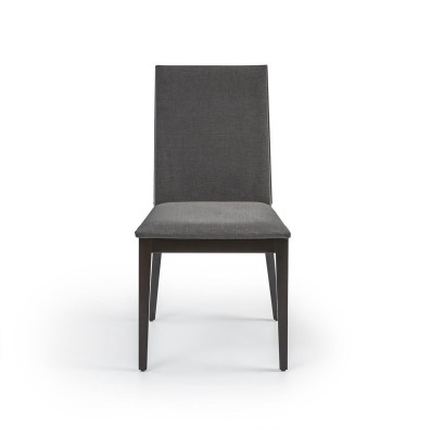 Grigia Sedia Sala da pranzo Mobili Designer Arredamento Stile Moderno Lusso Sedie