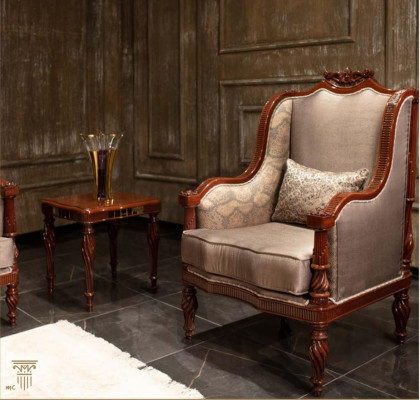 Classico set di divani per il soggiorno composto da 3 posti e 1 posti, designer 2 pezzi set nuovo.