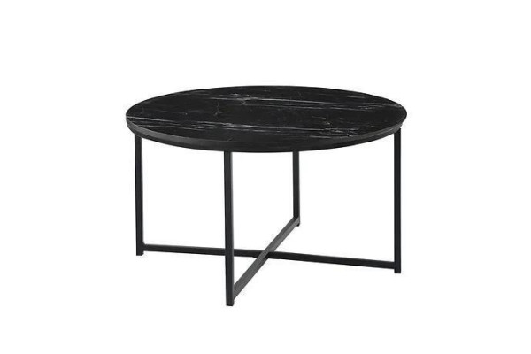 Tavolino da salotto nero. Mobili moderni minimalisti di alta qualità in legno nuovi.