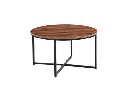 Tavolino da salotto marrone con piano in vetro arredamento moderno e di lusso.   Tavolino da salotto marrone con piano in vetro, arredamento moderno e di lusso.