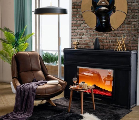 Sedia di lusso dal design moderno per il soggiorno in color marrone stile novità.