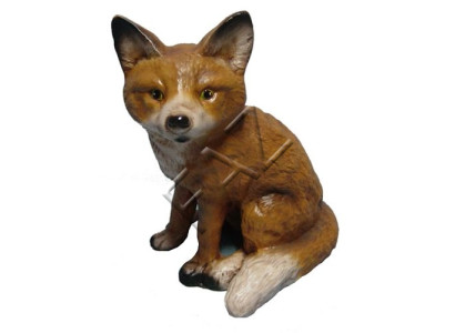 Design Volpe Statua da giardino Scultura Figure Sculture Decorazione Decorazione Nuovo