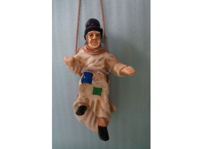 Design Baba Yaga Strega Altalena Statua Scultura Figure Statuette Sculture Statuette