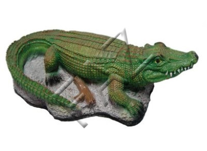Disegno coccodrillo figura statua scultura figure sculture giardino decorazione nuova