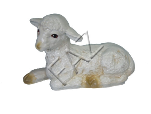 Design pecora sdraiata figura giardino statua scultura figure sculture statue nuove