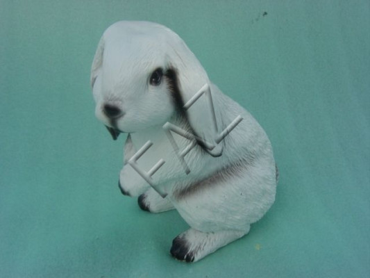 Design coniglio statua da giardino scultura figure sculture decorazione nuova