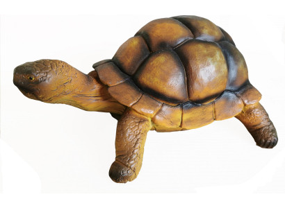 Tartaruga Zoo Giardino Animale Statua Dipinta a Mano Scultura Decorazione Statua Decoro