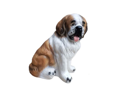 Dekorationsfigur Statua Scultura 38 cm Statue Sculture Decorazione Cane A18