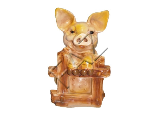 Design maiale figura giardino statua scultura figure sculture decorazione C33