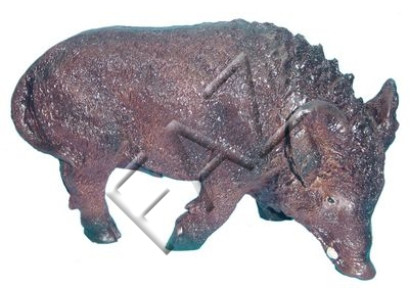 Cinghiale figura giardino statua scultura figure sculture decorazione decorazione Nuovo!