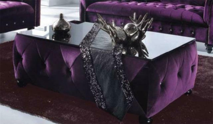 Divano d'angolo Chesterfield con divano angolare, divano di design nero in pelle al 100%.