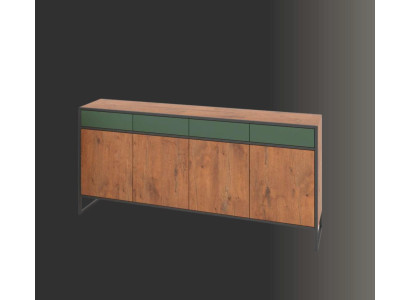 Comò marrone elegante comò di lusso in legno armadio camera da letto