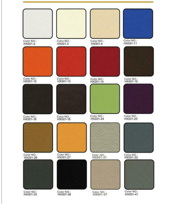 Set di divani imbottiti in pelle con set di divani - combinazione 3+2+1