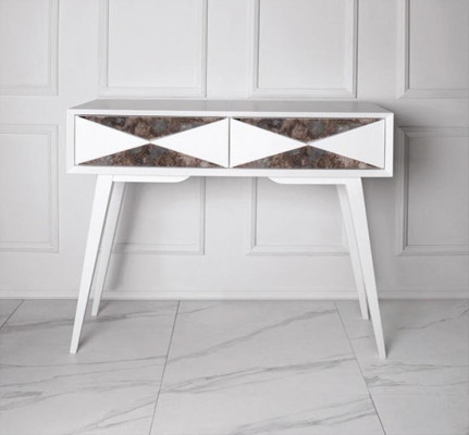 Tavolo console consolle credenza tavolino legno moderno design di lusso.