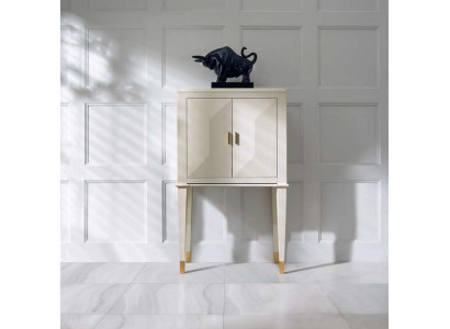 Comodini Armadi Comò Legno Lusso Credenza Mobili Soggiorno Beige Armadio