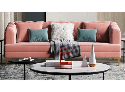 Tre posti relax design divano divano lounge tessuto sofa 3 posti velluto sofa