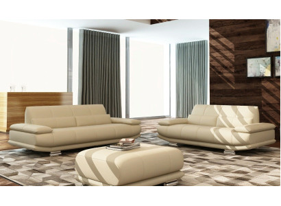 Divano in pelle completo di imbottitura 3+2+1 divani poltrone sedili