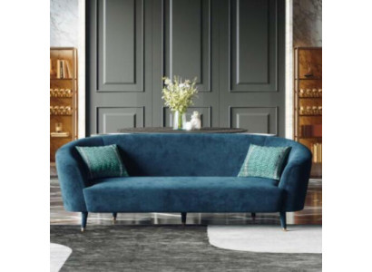 Velluto divano in tessuto 3 posti Relax design divano Lounge Sofas.